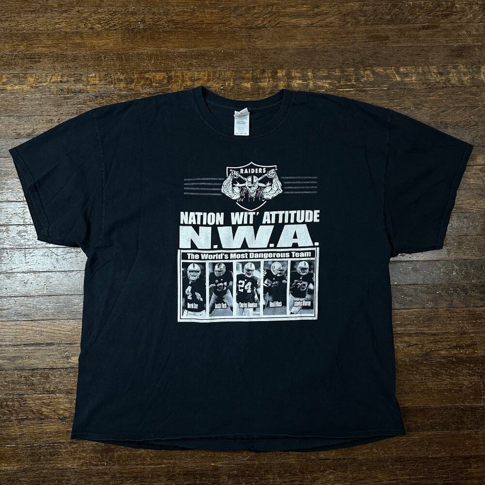 Vintage Raiders Football Tshirt